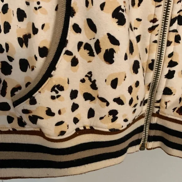 Johnny Was Floral Embroidered Cream Bomber Jacket - Picture 6 of 13